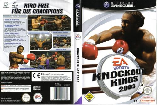 Knockout Kings 2003 (Europe) (En,Fr,De) Cover - Click for full size image